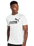 Puma Herren T-shirt, Puma White, M