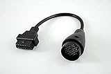 MyCor-Media Diagnose Adapter Kabel für Mercedes Benz 38 Pin OBD OBD2 W124 W210 W140 W202 S202