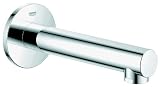 Grohe 13280001 Concetto Wanneneinlauf,Chrom; für Wandmontag