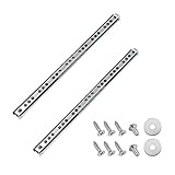 Dtoterul Gleitschienen 2 Stück Schubladenschienen 246mm Schubladen Auszugsschienen Schubladen Scharniere Set Schubladenschienen Schubladenauszug Schubladenschienen mit Kugellag