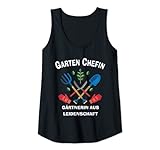 Damen Garten Chefin Gartenchefin für Gärtnerin Hobbygärtnerin Tank Top