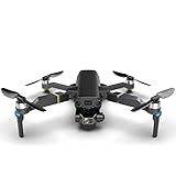 RHTY Drohne Kai One Pro GPS HD Dual-Kamera 3-Achsen-Gimbal-bürstenlosen Motor-Fernbedienung Quadcopter Fernbedienung Entfernung 1.2 KM Jungenspielzeug (Specification : A Battery)
