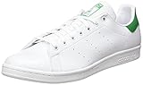 adidas Herren Stan Smith Sneaker, Cloud White/Cloud White/Green, 40 2/3 EU