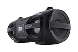 Universum CD-Player Boombox Ghettoblaster mit Radio, CD, MP3, Bluetooth, USB, AUX BB 500-20