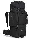 LZMLZQ Wanderrucksack Alpin Backpack,Skirucksack,Trekking Rucksack Zum Wandern,Skifahren,Reisen,Camping C