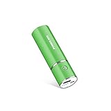 Mini Powerbank, Slim 2 Externer Akku 5000mAh, Klein Leicht Portable Charger, Kompakte Power Bank Handy Ladegerät für Smartphones, iPhone, Samsung Galaxy, Huawei und Mehr - Grü