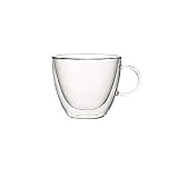 Villeroy und Boch - Artesano Hot und Cold Beverages Tasse L Set, 2 tlg., 420 ml, 9,5 cm, Borosilikatglas, spülmaschinen-, mikrowellengeeig