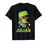 Dino Boy Schriftzug Julian T-S