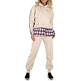 Ital Design Damen Freizeitanzug Anzug Emma&Ashley Gr. S Beig