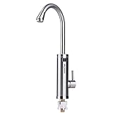 PUDIN Edelstahl Elektrische Wasserhahn,LEDTemperaturanzeige Kü