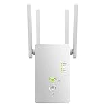 WiFi Booster Range Extender Router Repeater AC1200M Internet Booster Range Extender Universal Dual Band für PC Netzwerk weiß