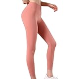 QTJY Nahtlose Yogahosen für Damen Yogahose mit Bauchkontrolle Strumpfhose mit hoher Taille Stretch schnell trocknende Sport-Fitness-Jogginghose AS