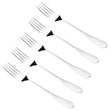 5 Stück Edelstahl Abendessen Gabeln, Tafelgabeln Menügabeln Gabeln Besteck Set Für Heimgebrauch Haus Küche Gaststätte, 8 Z