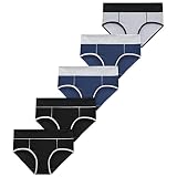 Zhiyao Damen Unterhosen Unterwäsche Baumwolle Taillenslip Hohe Taille Miederhose Mehrpack