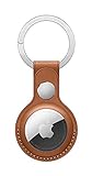 Apple AirTag Schlüsselanhänger aus Leder - Sattelb