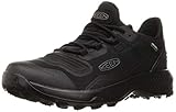 KEEN Herren Tempo Flex WP Wanderschuh, Schwarz/Schwarz/Schwarz, 47.5 EU