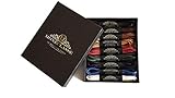 MONECLASSE gewachste waxed Schnürsenkel shoelace schick 9 Paar Box schwarz braun hellbraun dunkelbraun blau grün weinrot 75cm für Herren Schuhe premium Set rund 2,5mm aus Baumwolle Anzugschuhe (Royal)