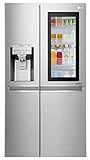 LG GSX961NEVZ Amerikanischer Side-by-Side mit Wasser- und Eisspender - No Frost - Multi Airflow System - 601 Liter, Edelstahl - A++