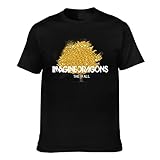 Imagine Dragons Logo Music T-Shirt T Shirt for Mens Herren Kurzarm Baumwolle Tshirt Tshirts Für Männer Men Geschenk G