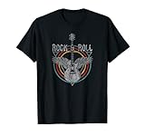 80er Jahre Rock and Roll Shirt Band Kassette Schallplatte T-S