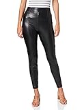 ONLY Women's Onlrasmi Faux Leather Legging CC OTW, Black, M