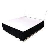 Bett Rock Weiß Wrap Um Elastische Bett Shirts Ohne Bett Oberfläche Bett Röcke Twin/Full/Königin/König 40cm Höhe Home Hotel Verwenden (Color : I, Size : 100x200cm+40cm)