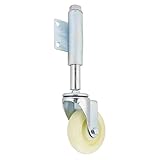 4 Zoll Nylon Tor Rad Federbelastete, Gefederte Gate Caster, Swivel Caster Heavy Duty 200kg / 440lbs Tragfähigkeit, Laufrad für T