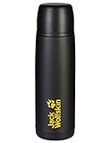 Jack Wolfskin Trinkflasche Thermo Bottle Grip Black 29 x 8,7 cm, 0.9 Liter, 8000331-6000