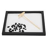 ASOMI Sandkasten Dekoration No Grid Mini Landschaft Meditation Zen Sandbox Desktop Craft Dek