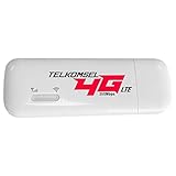 Shiwaki 4G LTE USB Modem Dongle 300Mbps W/SIM Kartensteckplatz WiFi Mobile Breitband Router Stick, Netzwerkadapter für Desktops, Farbe Weiß