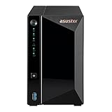 Asustor Drivestor 2 Pro AS3302T 2 Bay NAS Server - Netzwerkspeicher Gehäuse, Quad Core 1.4 Ghz CPU, 2,5 GbE Port, 2GB DDR4