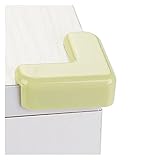 Silikon transparent Anti-Kollision Winkel Aufkleber Winkel rechtwinklig Fenster Anti-Collision-Band-Glasschutzwinkel (Farbe : Grün, Size : 30 Packs)
