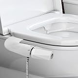 XMTECH Bidet Aufsatz,Bidet Einsatz für Toilette,Nicht Elektrisches Ultradünnes Bidet-Zubehör,mit,Doppel Düsen für Po&Intimreinigung Papier Sparen,Spray & Hygienisches Schutz (Typ A)