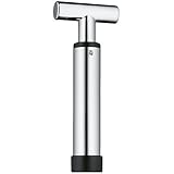 WMF Vino Weinpumpe mit 2 Verschlüssen, 15,8 cm, Cromargan Edelstahl, Wine Saver, Vakuumpumpe für Wein, Vacuumpumpe, Oxidationsstopp