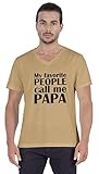 Inkmeso Mens Tshirt My Favorite People Call Me Papa Brief Gedruckt Tshirt Für Dads Geschenk T Shirt Für Stolzes Dad & Op