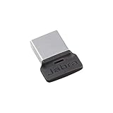 Jabra Link 370 USB A Bluetooth Adapter MS – für Jabra Headsets – 30 Meter Funkreichweite – Optimiert für Microsoft – Schw