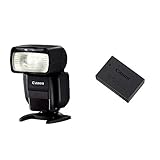 Canon 430EX III-RT Speedlite Blitzgerät, 0585C011AA, schwarz/anthrazit & 9967B002 Akku LP-E17