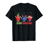 Berry Christmas Veganismus Liebhaber Tierrechte Vegetarisch T-S