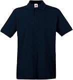 Fruit of the Loom Herren Premium Poloshirt 63-218-0 Deep Navy L