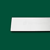 Flachleiste Abdeckleiste Fensterleiste 100mm breit 3m lang Kunststoff Flachp
