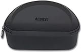 August BAG650 - Etui/Hülle / Tasche Bluetooth Kopfhörer und weitere wie Bose, Sony, Beats, Skullcandy etc. passend für August Kopfhörer EP765, EP750, EP735, EP650, EP640, EP636 und auch Bose QC35 usw