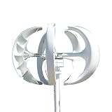 KEDUODUO Windturbine, 5-Blade-Wind-vertikaler Achsengenerator 3-Phasen-Wechselstrom-Permanentmagnetgenerator-Windturbinen-Kit mit Controller für Hybrid-Wind-Solaranlage,24