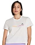 adidas Unisex-Adult W Fav Q2 Cro T T-Shirt, Weiß, S