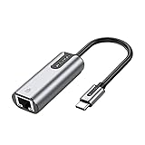 Baoblaze 10/100/1000 /s USB C auf Gigabit Ethernet Adapter Tragb