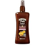 Hawaiian Tropic Protective Dry Spray Oil LSF 20, 200ml, 1er Pack (1 x 200 ml)