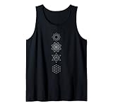 Metatrons Würfel Heiliger Geometriepfad des Universums Tank Top