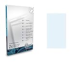 Bruni Schutzfolie kompatibel mit Tristan Auron BT2D7013A Folie, glasklare Displayschutzfolie (2X)