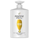 Pantene Pro-V XXL Repair & Care Shampoo für Geschädigtes Haar, 1 Liter, Pumpspender, Haarpflege Trockenes Haar, Shampoo Damen, Haarpflege für Trockene Haare, Haarpflege Glanz, XXL Shampoo Sp