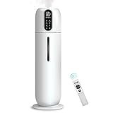 LVYUAN Luftbefeuchter Ultraschall-Luftbefeuchterdeckel 9L mit kaltem Nebel für 50 m² große Räume, automatische Abschaltung, Fernbedienung, leiser Betrieb