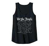 Damen Preamble Der US Verfassung, 4th Of July, We The People Tank Top